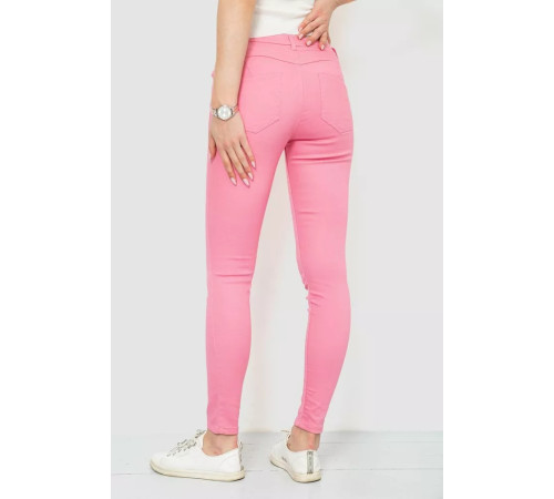 Джинси жіночі, колір рожевий, 244R183
