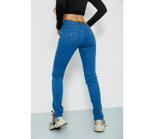 Джинси жіночі, колір синій, 244R1008