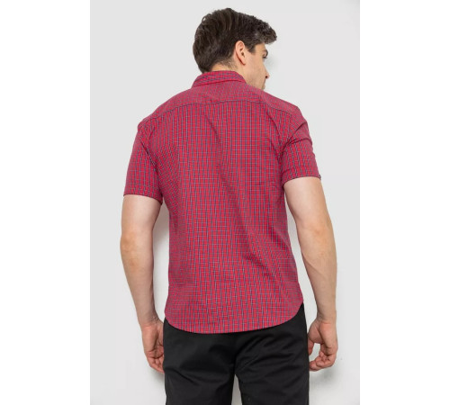 Сорочка чоловіча стрейчева, колір червоний, 214R2445-5