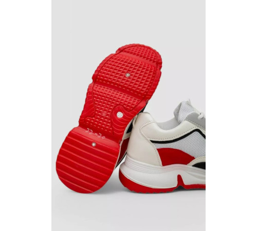 Кросівки жіночі демісезонні, колір білий, 244R22-20