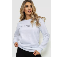 Свитшот женский с принтом, цвет белый, 238R57180