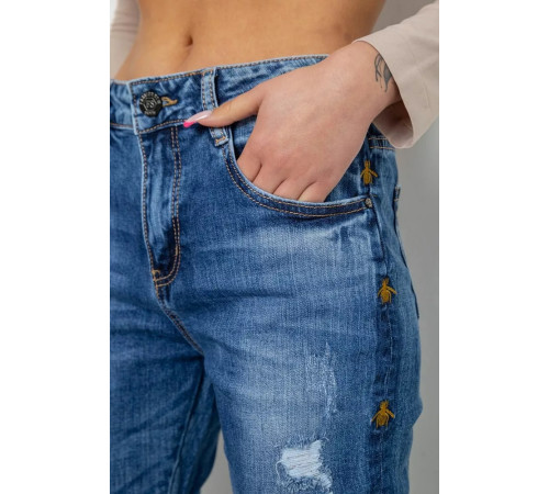 Джинси жіночі, колір синій, 255RL9446A