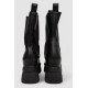 Черевики жіночі демісезонні на платформі, колір чорний, 243R2021-A-20