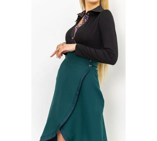 Сорочка жіноча ошатна, колір чорний, 167R744