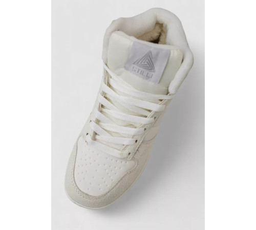 Кросівки жіночі зимові на хутрі, колір біло-бежевий, 248RH1060-5