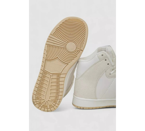 Кросівки жіночі зимові на хутрі, колір біло-бежевий, 248RH1060-5