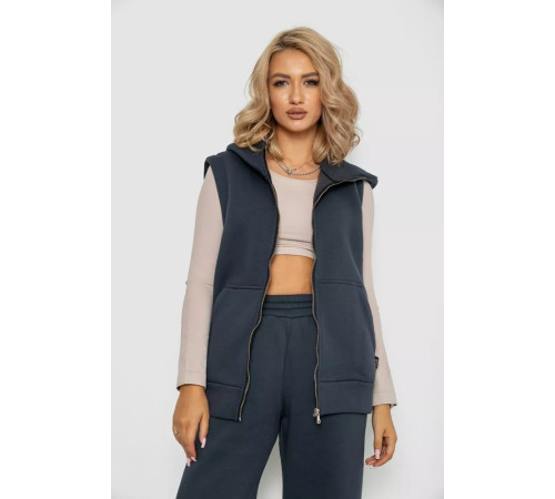 Костюм женский на флисе тринитка, цвет серый, 102R7725.