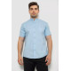 Сорочка чоловіча однотонна, колір блакитний, 214R7346