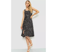 Сарафан с принтом, цвет черный, 102R333-1.