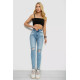 Джинсы женские, цвет голубой, 182R10001.