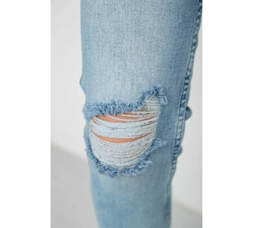 Джинсы женские, цвет голубой, 182R10001.