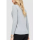 Кофта жіноча однотонна, колір сірий, 244R2033-1