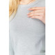 Кофта жіноча однотонна, колір сірий, 244R2033-1