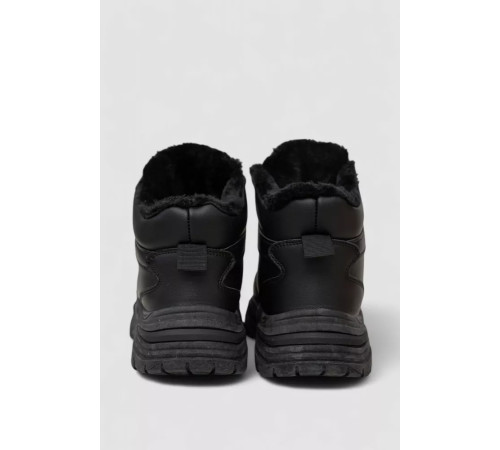 Кросівки жіночі зимові на хутрі, колір чорний, 248RDM11
