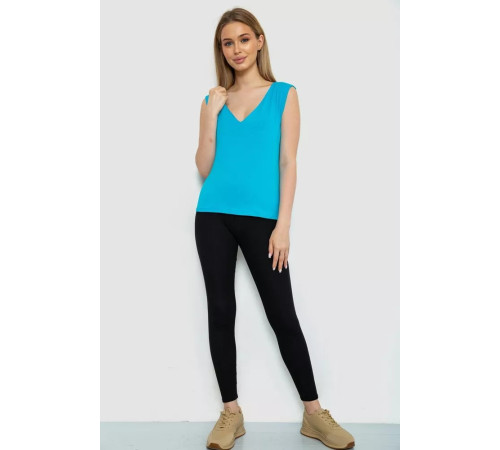 Женская майка, цвет голубой, 186R302