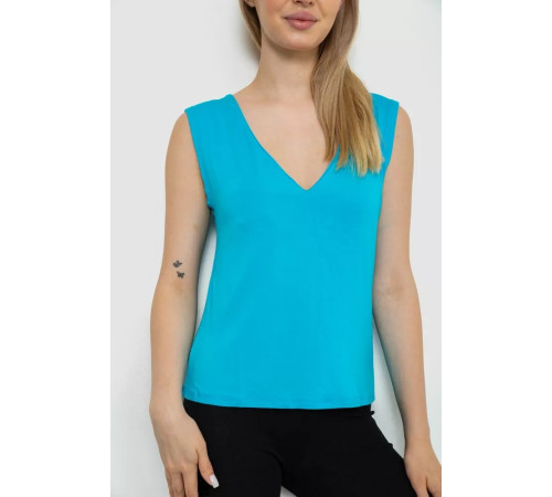 Женская майка, цвет голубой, 186R302
