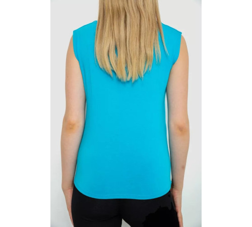 Женская майка, цвет голубой, 186R302