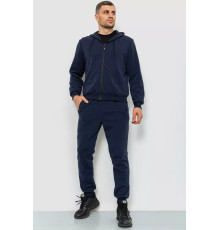 Спорт костюм чоловічий двонитка, колір темно-синій, 119R200-5