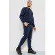 Спорт костюм чоловічий двонитка, колір темно-синій, 119R200-5