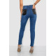 Джинси жіночі звужені, колір синій, 247R932