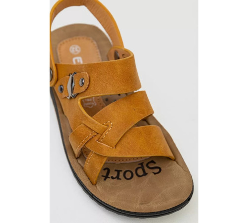 Сандалії дитячі для хлопчика, колір світло-коричневий, 243RL9109