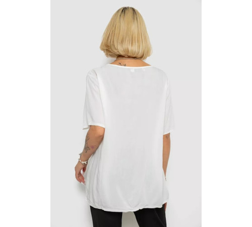 Блуза, цвет молочный, 244RM208