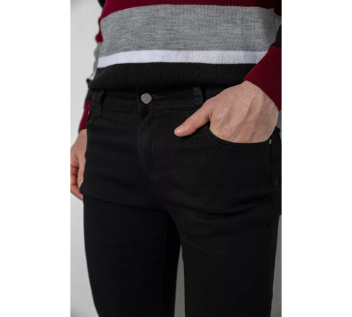 Джинси чоловічі, колір чорний, 244R1035