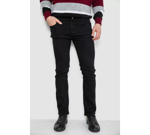 Джинси чоловічі, колір чорний, 244R1035
