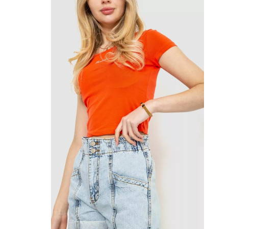 Топ жіночий, колір теракотовий, 244R155