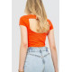 Топ жіночий, колір теракотовий, 244R155