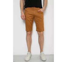 Шорти чоловічі однотонні, колір коричневий, 238R2466