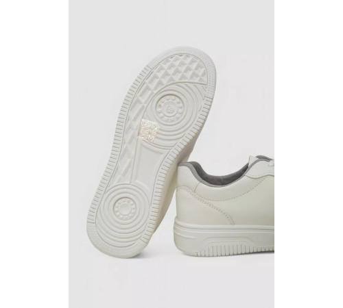 Кеды женские, цвет бело-серый, 248RR101