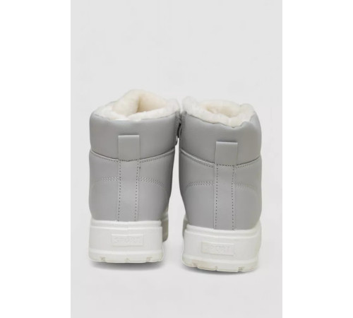 Кросівки жіночі зимові на хутрі, колір сірий, 248RMB01