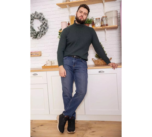 Джинси чоловічі, колір темно-синій, 157R3325009