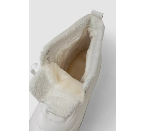 Кросівки жіночі зимові на хутрі, колір біло-сірий, 248RFM12