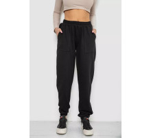 Спортивные брюки женские, цвет черный, 238R115