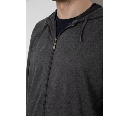 Спорт костюм чоловічий, колір темно-сірий, 244R9153