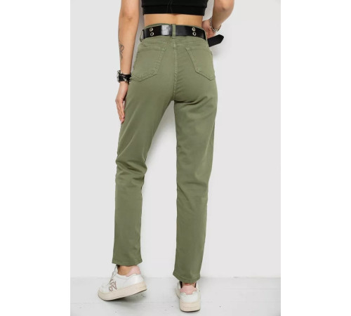 Джинсы женские, цвет хаки, 182R001009