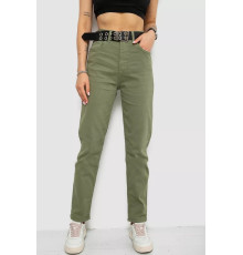 Джинси жіночі, колір хакі, 182R001009