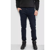 Джоггери чоловічі однотонні, колір темно-синій, 244RTE915