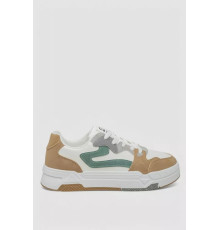 Кросівки чоловічі демісезонні, колір біло-зелений, 243RHK109