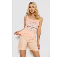 Пижама женская, цвет персиковый, 243R50303.