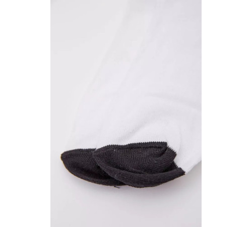 Білі жіночі шкарпетки з малюнком 172R916