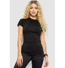 Футболка жіноча, колір чорний, 244R7781