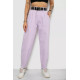 Джинсы женские баллоны, цвет сиреневый, 182R00269.