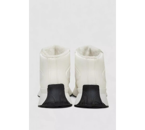 Кросівки жіночі зимові на хутрі, колір білий, 248RXM16