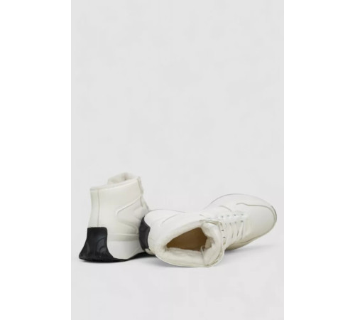 Кросівки жіночі зимові на хутрі, колір білий, 248RXM16