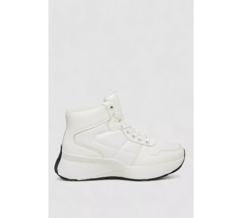 Кросівки жіночі зимові на хутрі, колір білий, 248RXM16