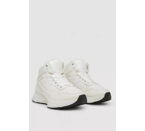 Кросівки жіночі зимові на хутрі, колір білий, 248RXM16