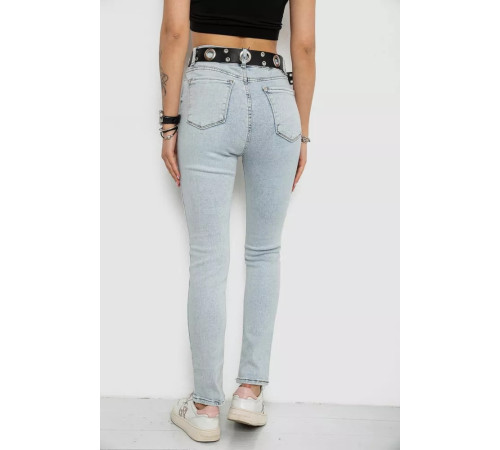 Джинсы женские Skinny Американки, цвет голубой, 182R00659